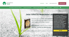 Desktop Screenshot of gesundheitlicheaufklaerung.de